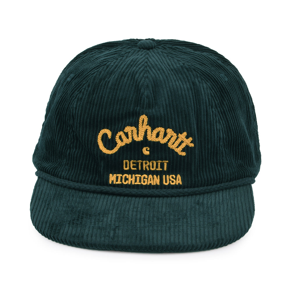 Casquette en Velours Côtelé Dennis forêt CARHARTT WIP