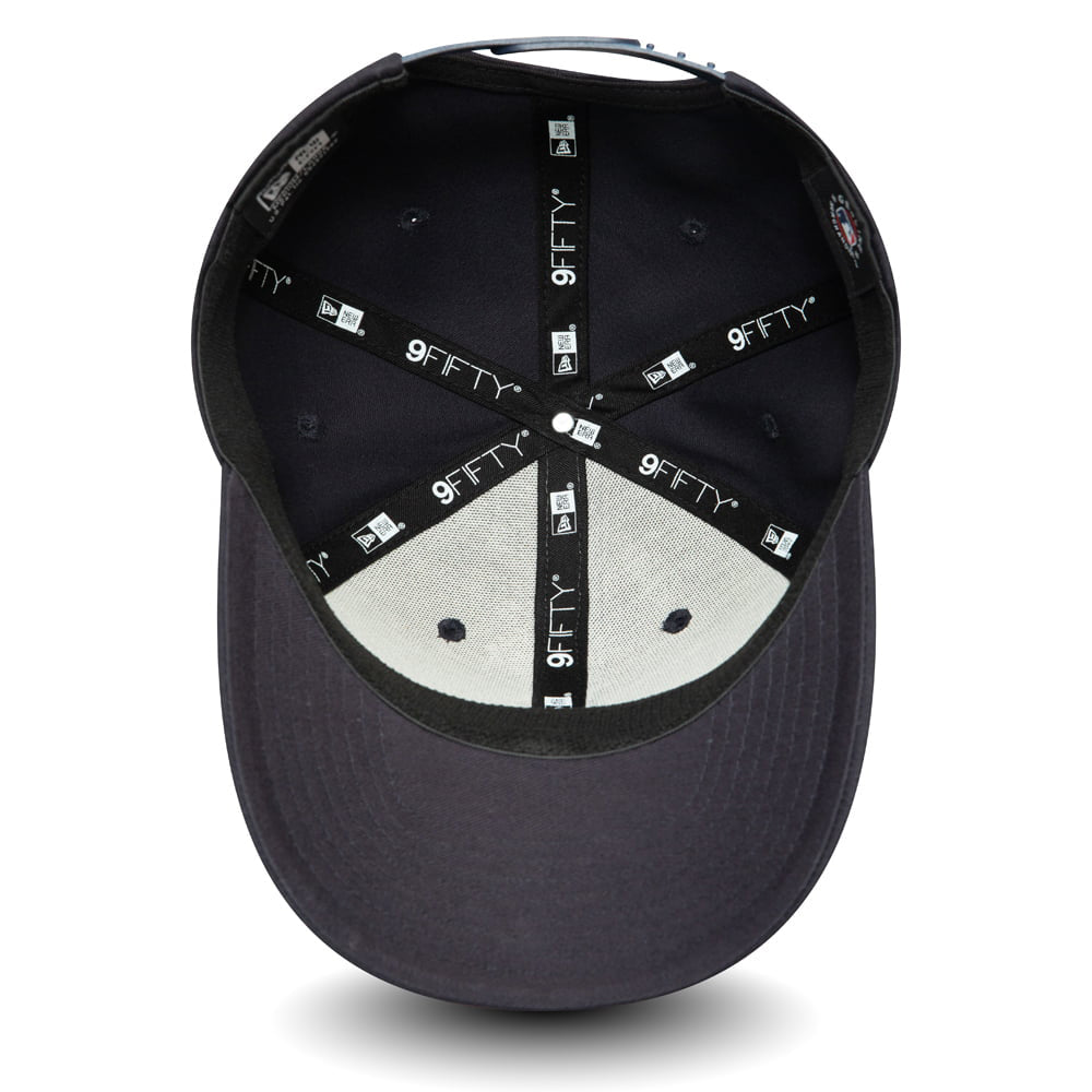 Casquette Snapback 9FIFTY MLB Outline Stretch New York Yankees bleu marine NEW ERA