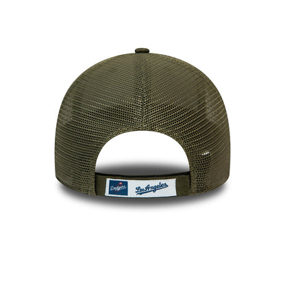 Casquette Trucker 9FORTY MLB Home Field L.A. Dodgers olive NEW ERA