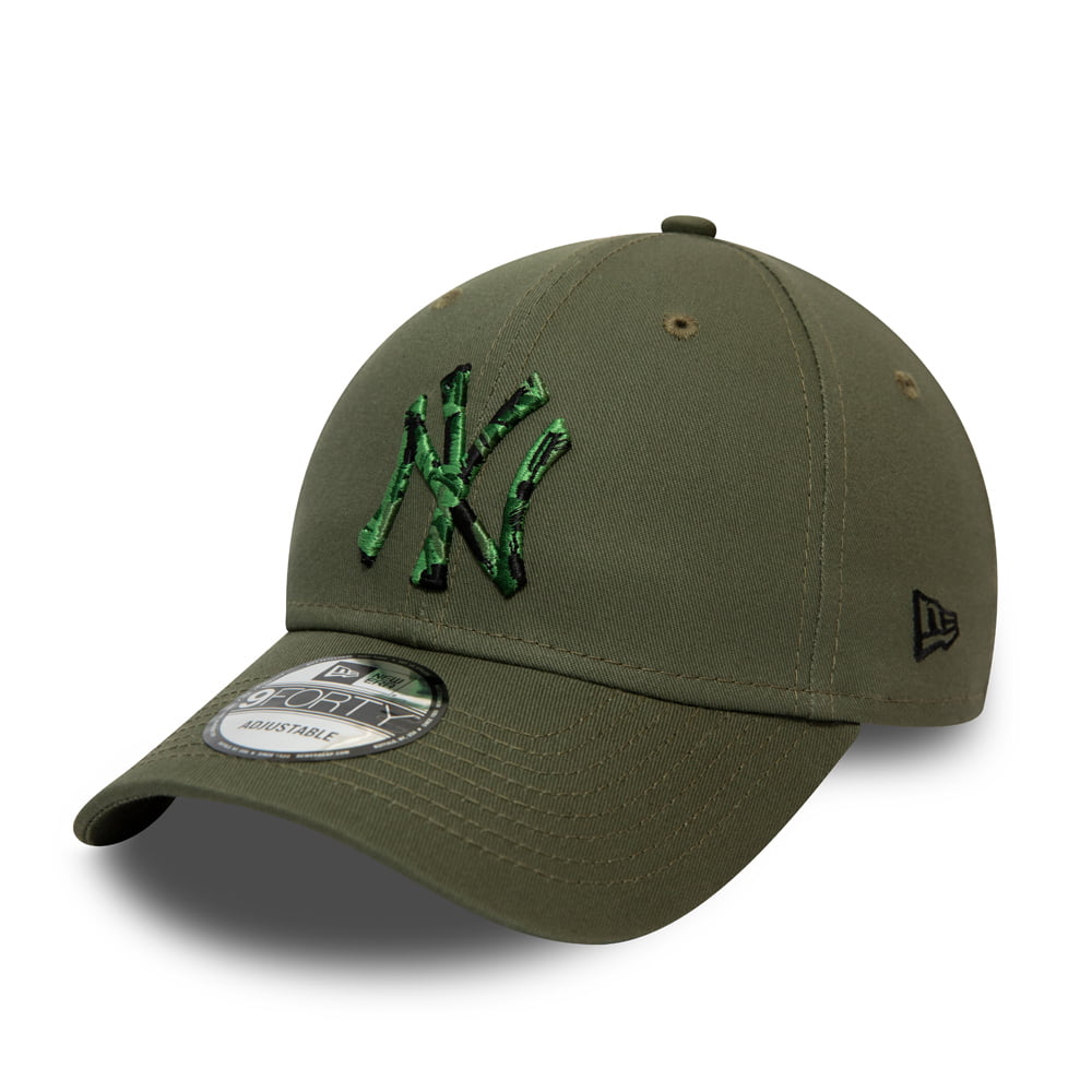 Casquette 9FORTY MLB Camo Infill II New York Yankees olive NEW ERA