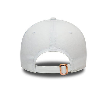 Casquette Femme 9FORTY MLB Metallic New York Yankees blanc-cuivre NEW ERA