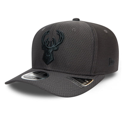 Casquette Snapback 9FIFTY NBA Tonal Stretch Milwaukee Bucks graphite NEW ERA