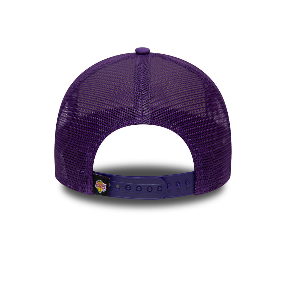 Casquette Trucker A-Frame 9FORTY L.A. Lakers violet-blanc NEW ERA