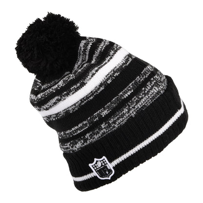 Bonnet à Pompon NFL Sport Knit Buffalo Bills noir-blanc NEW ERA