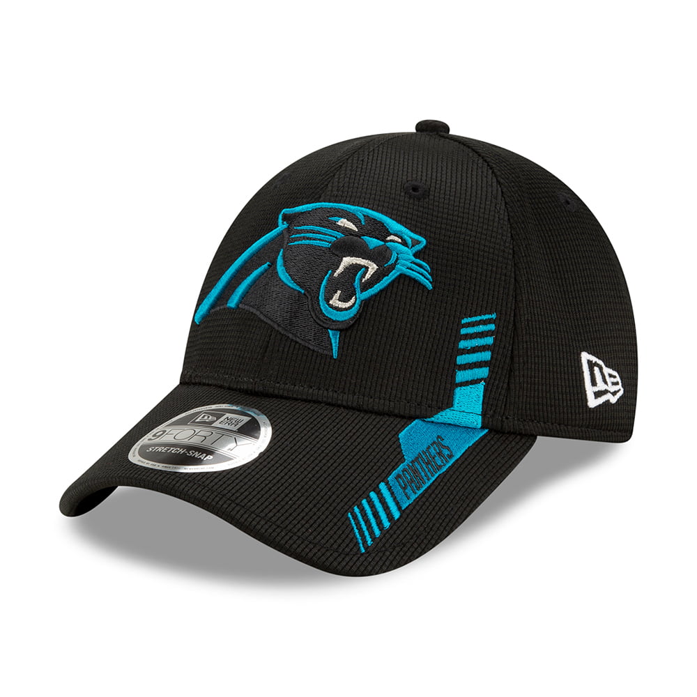 Casquette Stretch Snap 9FORTY NFL Sideline Home Carolina Panthers noir-bleu NEW ERA