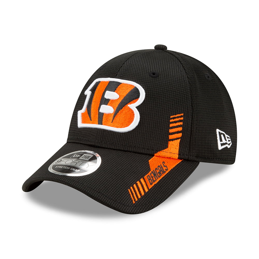 Casquette Stretch Snap 9FORTY NFL Sideline Home Cincinnati Bengals noir-orange NEW ERA