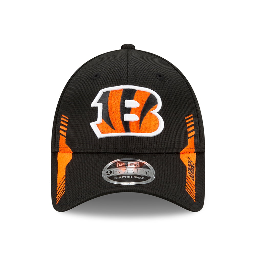 Casquette Stretch Snap 9FORTY NFL Sideline Home Cincinnati Bengals noir-orange NEW ERA