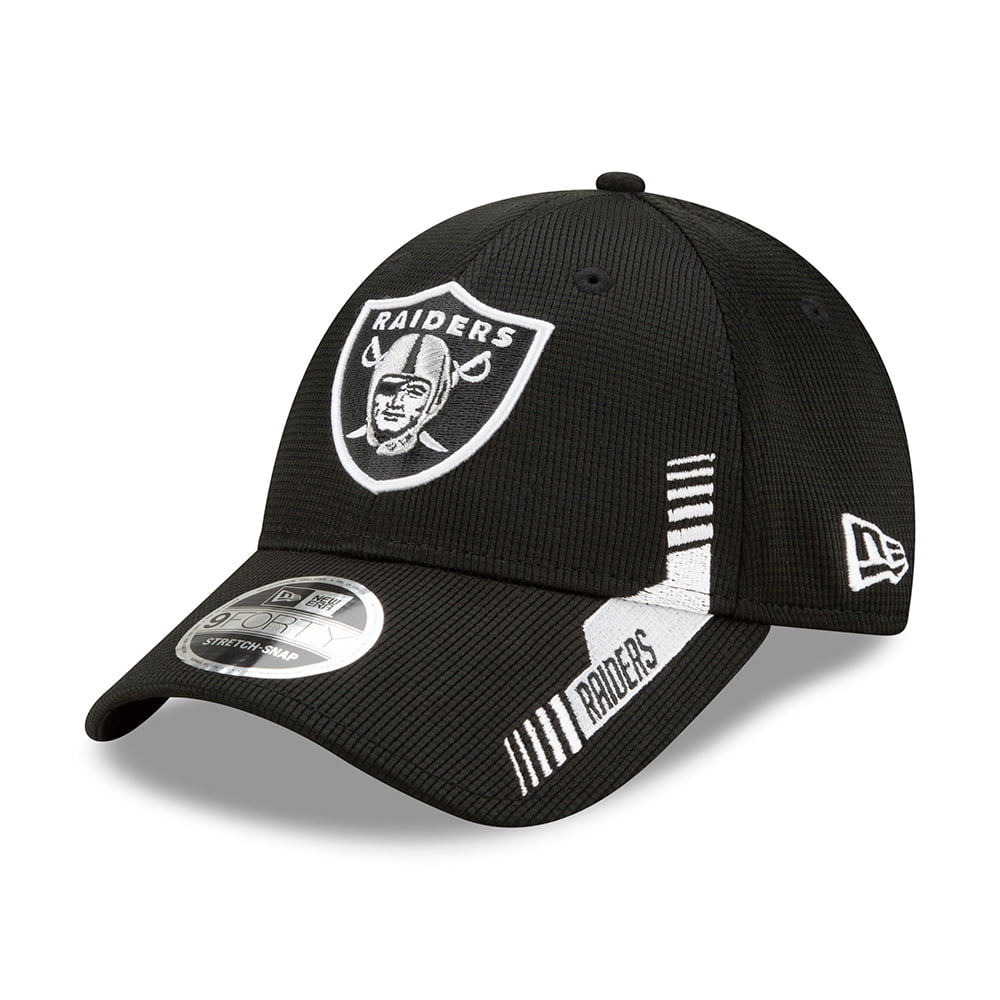 Casquette Stretch Snap 9FORTY NFL Sideline Home Las Vegas Raiders noir-blanc NEW ERA