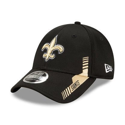 Casquette 9FORTY NFL Sideline Home New Orleans Saints noir-doré NEW ERA
