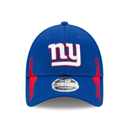 Casquette Stretch Snap 9FORTY NFL Sideline Home New York Giants bleu-rouge NEW ERA