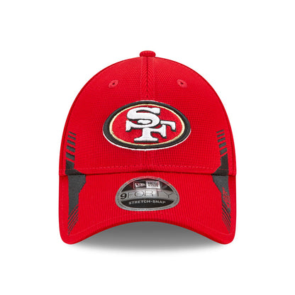 Casquette 9FORTY NFL Sideline Home San Francisco 49ers rouge-noir NEW ERA