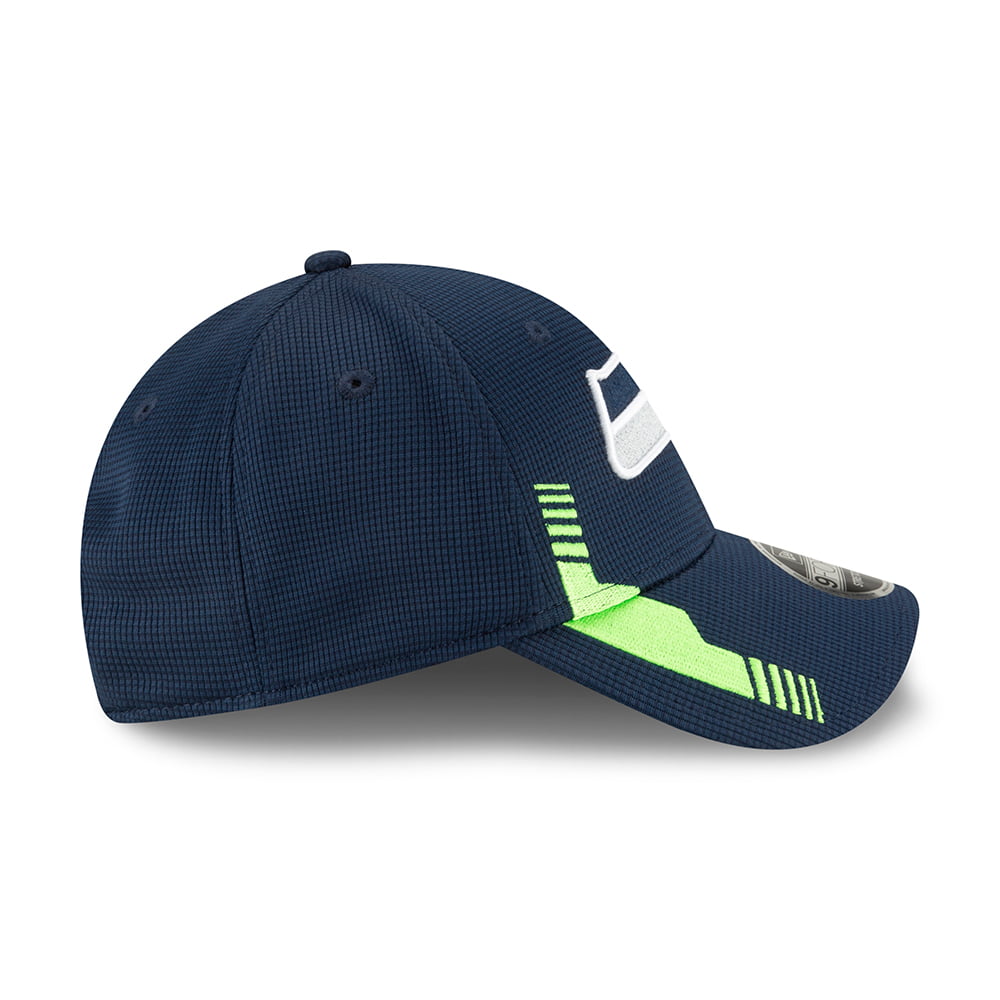 Casquette Stretch Snap 9FORTY NFL Sideline Home Seattle Seahawks bleu-vert NEW ERA