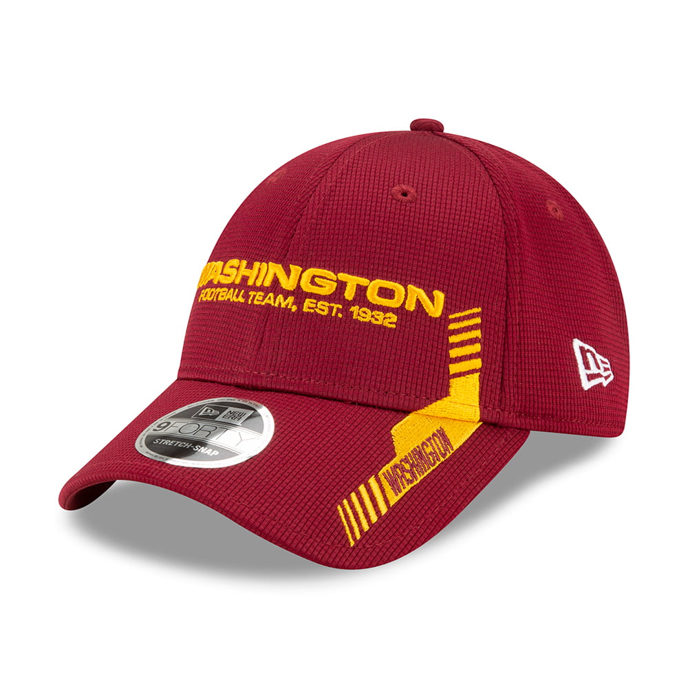 Casquette 9FORTY NFL Sideline Home Washington Football Team bordeaux-doré NEW ERA
