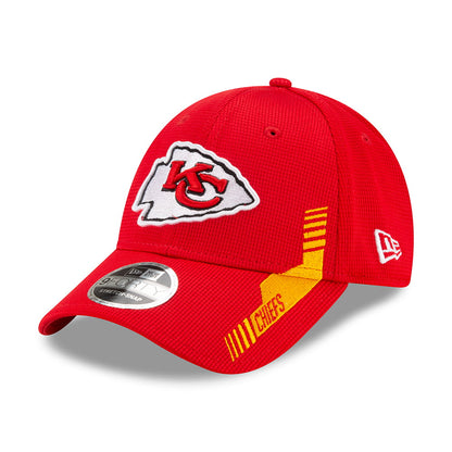 Casquette 9FORTY NFL Sideline Home Kansas City Chiefs rouge-doré NEW ERA