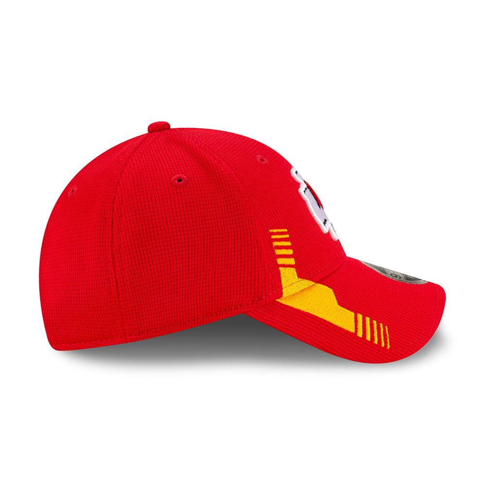 Casquette 9FORTY NFL Sideline Home Kansas City Chiefs rouge-doré NEW ERA