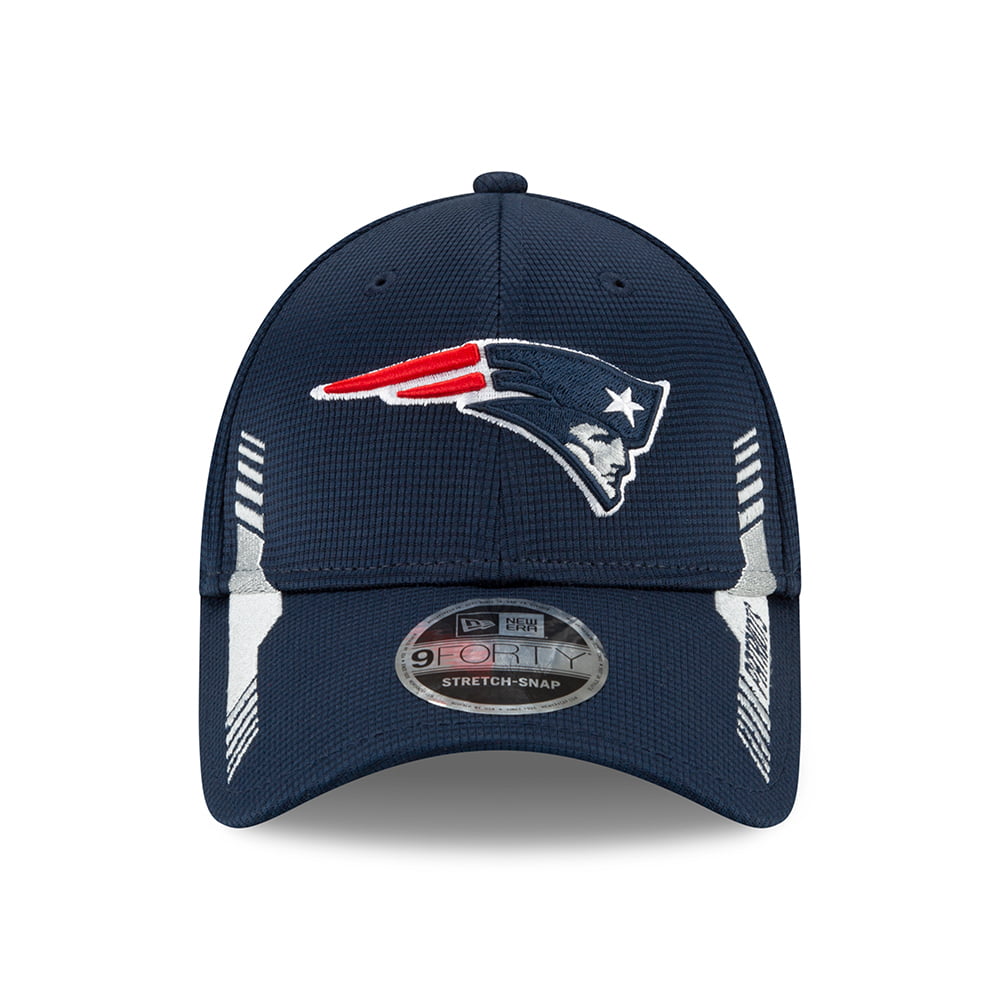 Casquette 9FORTY NFL Sideline Home New England Patriots bleu marine NEW ERA