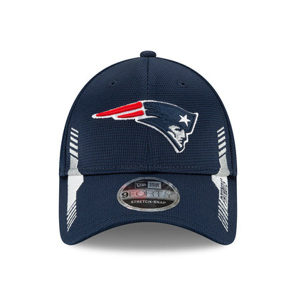 Casquette 9FORTY NFL Sideline Home New England Patriots bleu marine NEW ERA