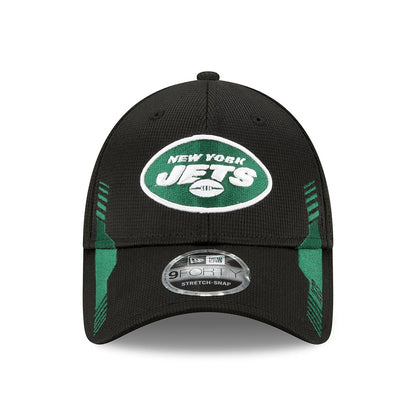 Casquette Stretch Snap 9FORTY NFL Sideline Home New York Jets noir-vert NEW ERA