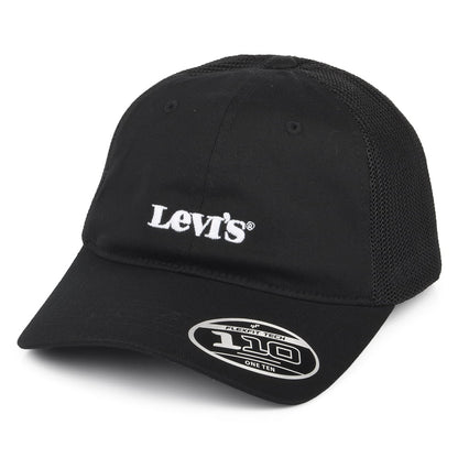 Casquette Trucker Vintage Modern avec Étiquette Vierge noir LEVI'S