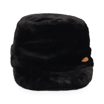 Casquette Militaire en Fausse Fourrure Dulxe noir BARTS