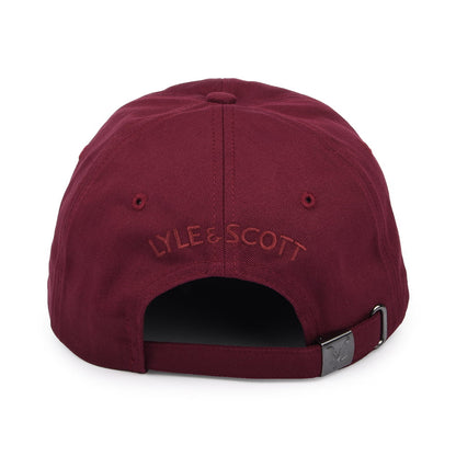 Casquette Vintage bordeaux LYLE & SCOTT
