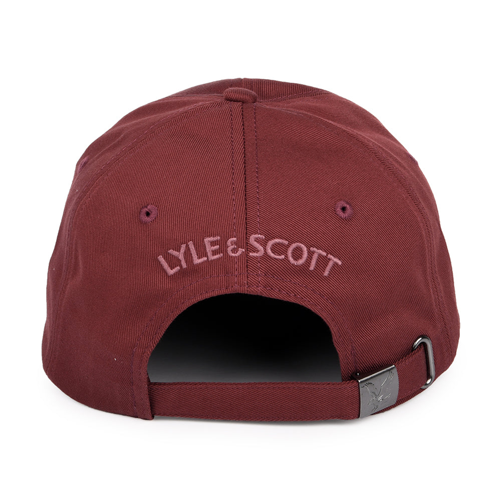 Casquette Vintage rouille foncé LYLE & SCOTT