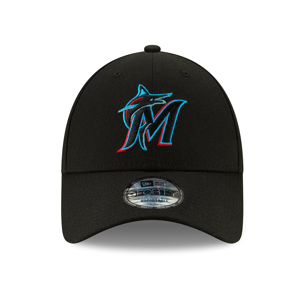 Casquette 9FORTY MLB The League Miami Marlins noir NEW ERA