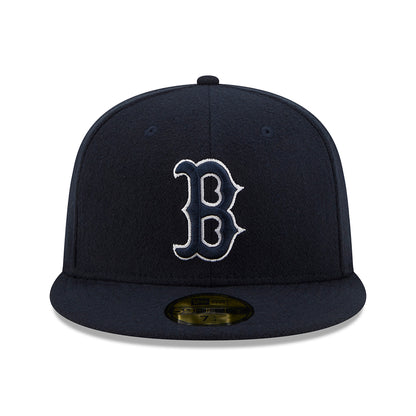 Casquette 59FIFTY MLB Melton Boston Red Sox bleu marine NEW ERA