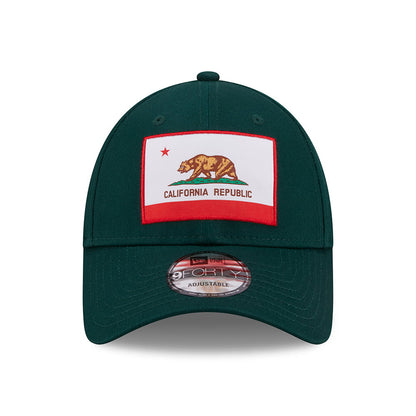 Casquette 9FORTY US State California vert foncé NEW ERA