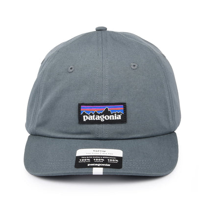 Casquette en Coton Bio P-6 Label Trad gris foncé PATAGONIA