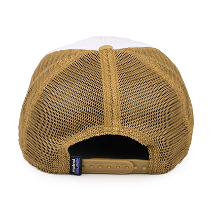 Casquette Trucker Alpine Icon Interstate blanc-marron PATAGONIA