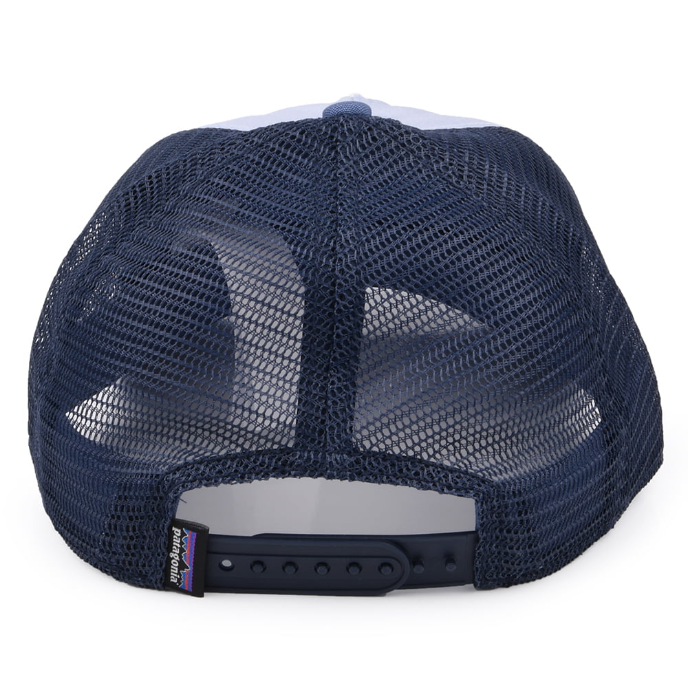 Casquette Trucker Femme Pastel P-6 Label Layback bleu ciel-bleu marine PATAGONIA