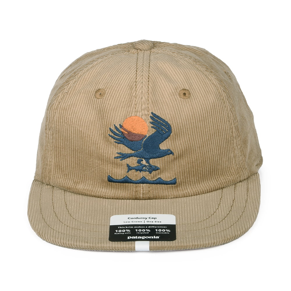 Casquette Snapback en Velours Côtelé Original Angler khaki PATAGONIA