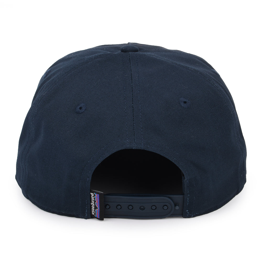 Casquette en Coton Bio Alpine Icon Funfarer bleu marine PATAGONIA