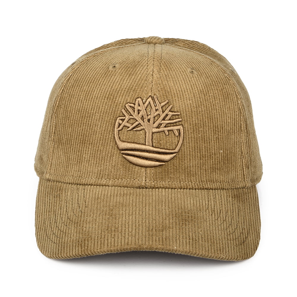 Casquette en Velours Côtelé Logo beige sable TIMBERLAND