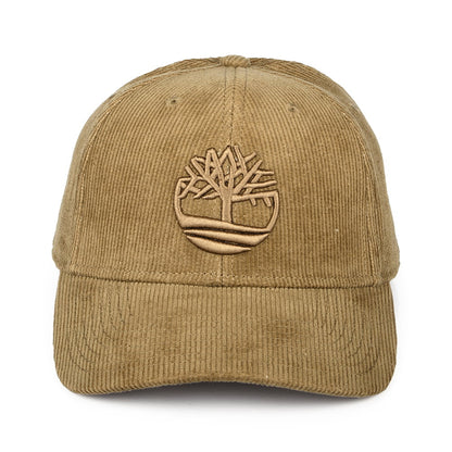 Casquette en Velours Côtelé Logo beige sable TIMBERLAND