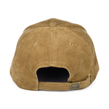 Casquette en Velours Côtelé Logo beige sable TIMBERLAND