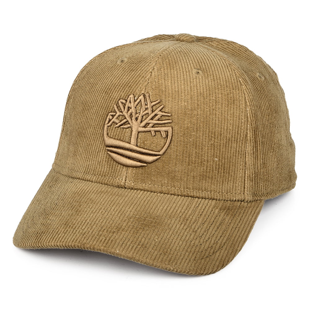 Casquette en Velours Côtelé Logo beige sable TIMBERLAND