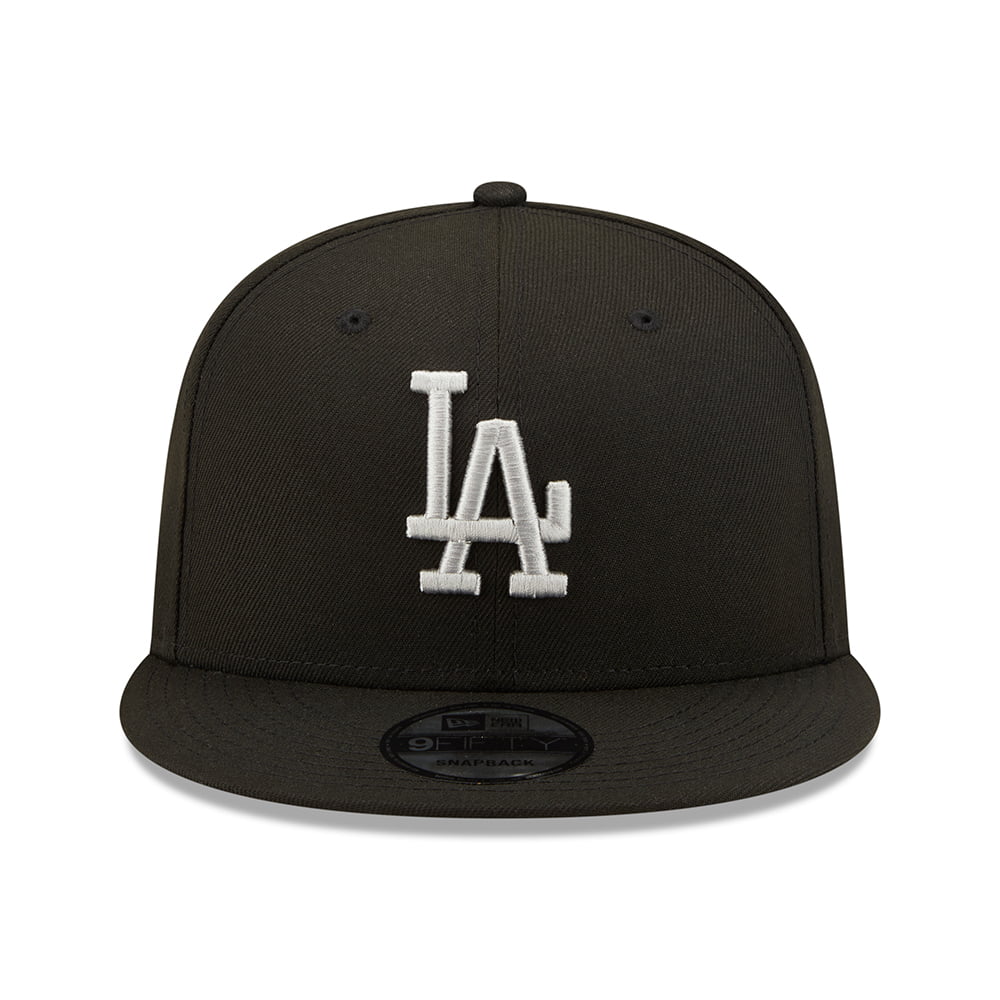 Casquette Snapback 9FIFTY MLB League Essential L.A. Dodgers noir-gris NEW ERA