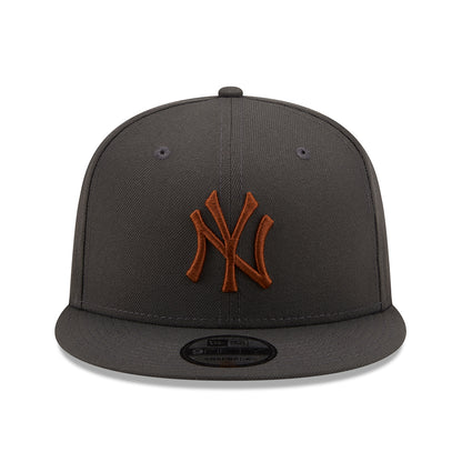 Casquette 9FIFTY MLB League Essential New York Yankees graphite-toffee NEW ERA