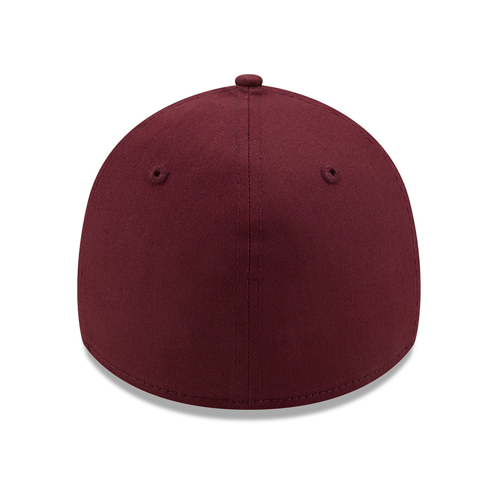 Casquette 39THIRTY MLB Colour Essential L.A. Dodgers bordeaux-blanc NEW ERA