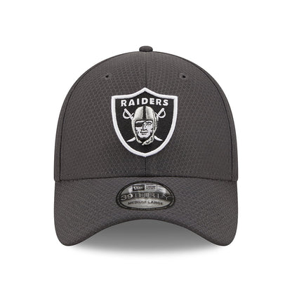 Casquette 39THIRTY NFL Hex Tech Las Vegas Raiders graphite NEW ERA