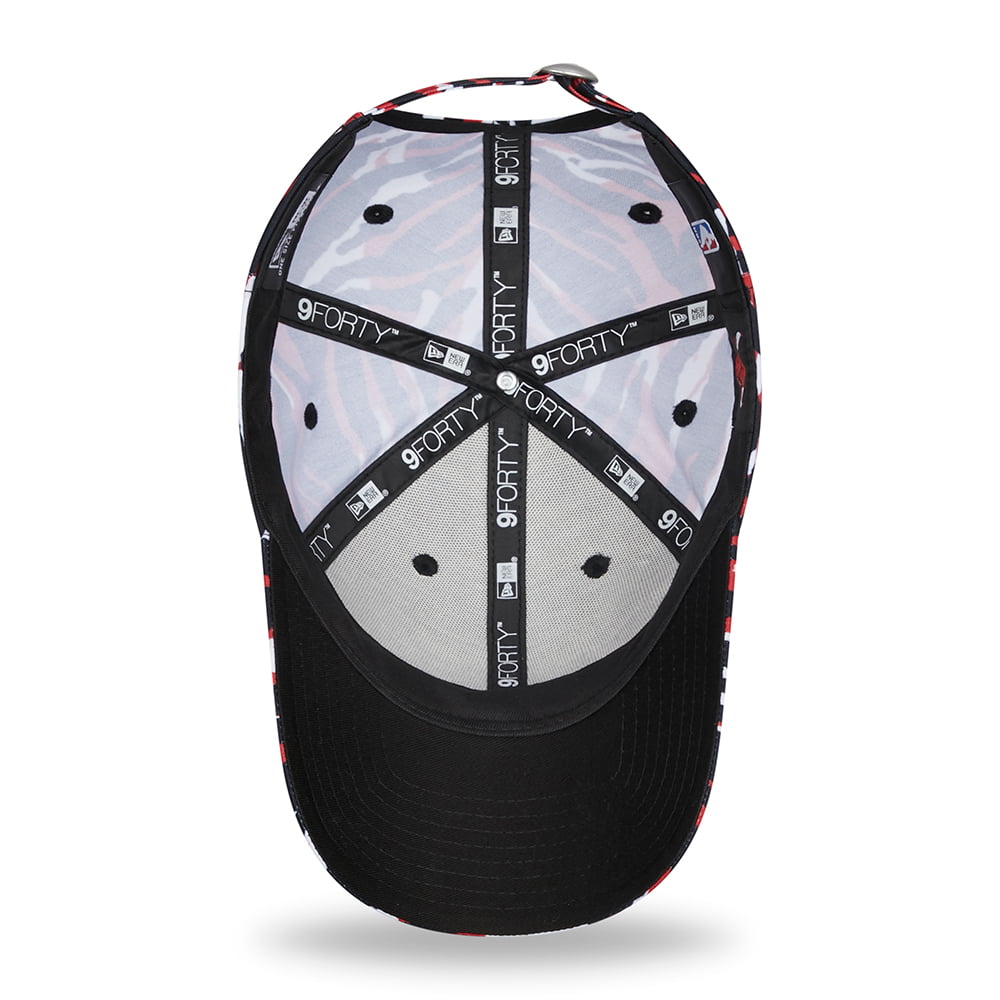 Casquette 9FORTY NBA AOP Camo Print Chicago Bulls rouge NEW ERA