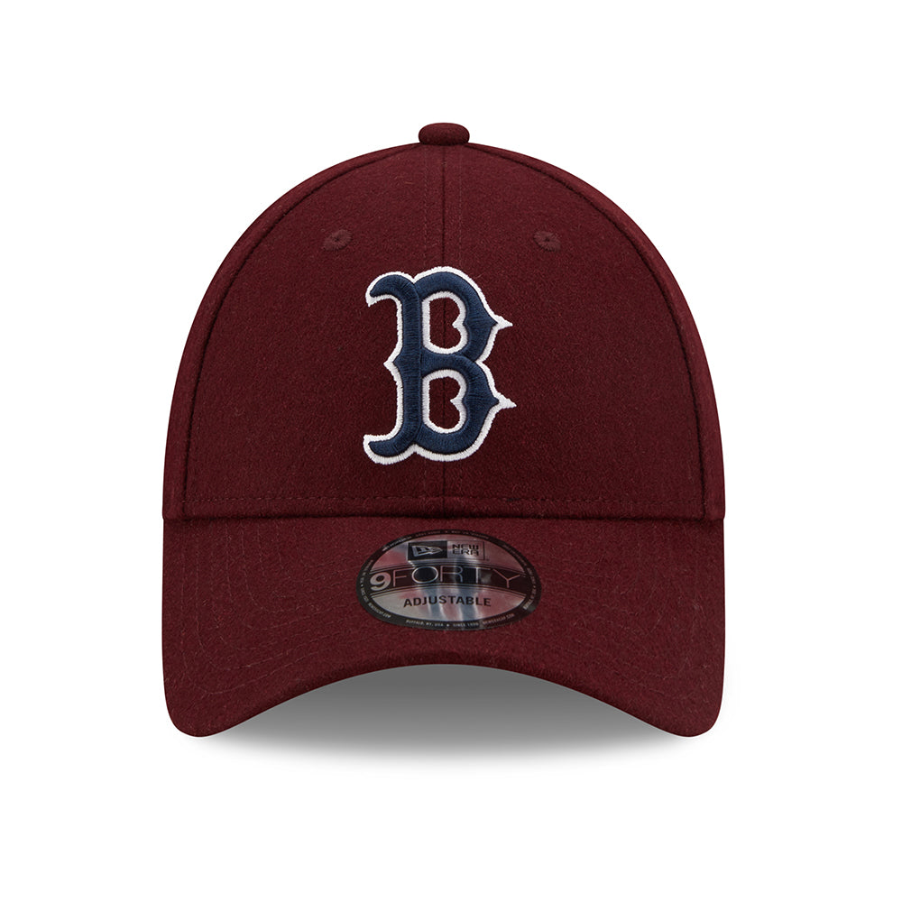 Casquette 9FORTY MLB Winterized The League Boston Red Sox bordeaux NEW ERA