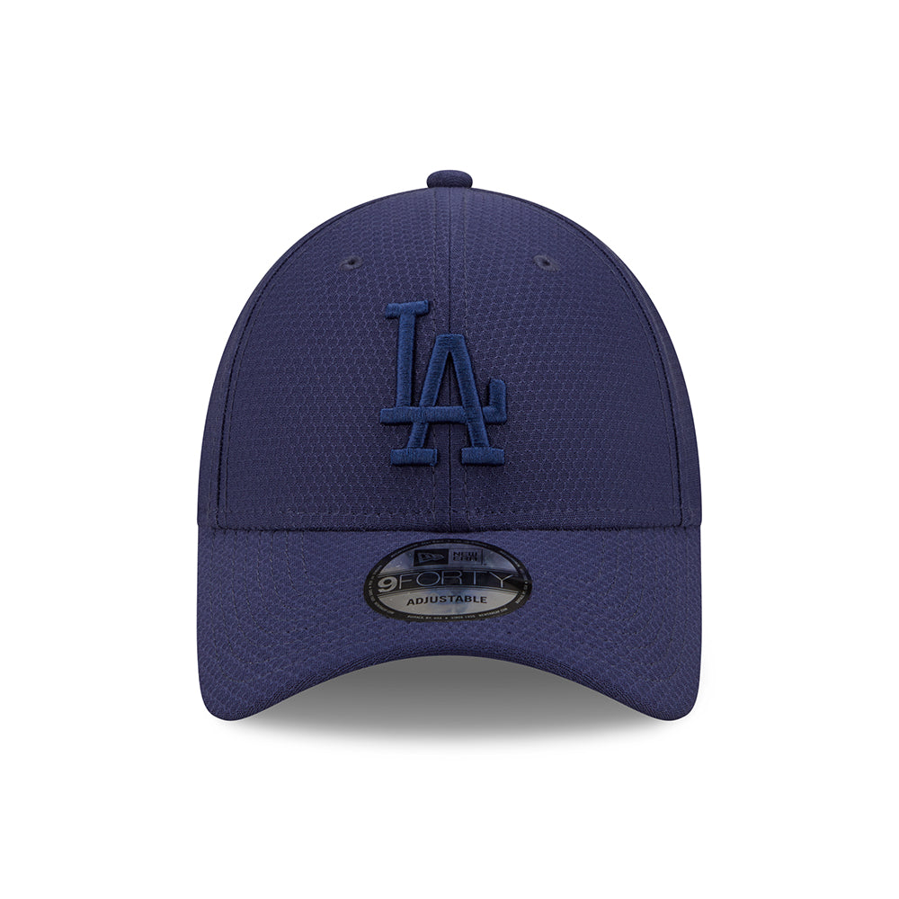 Casquette 9FORTY MLB Mono Team Colour L.A. Dodgers bleu marine clair NEW ERA