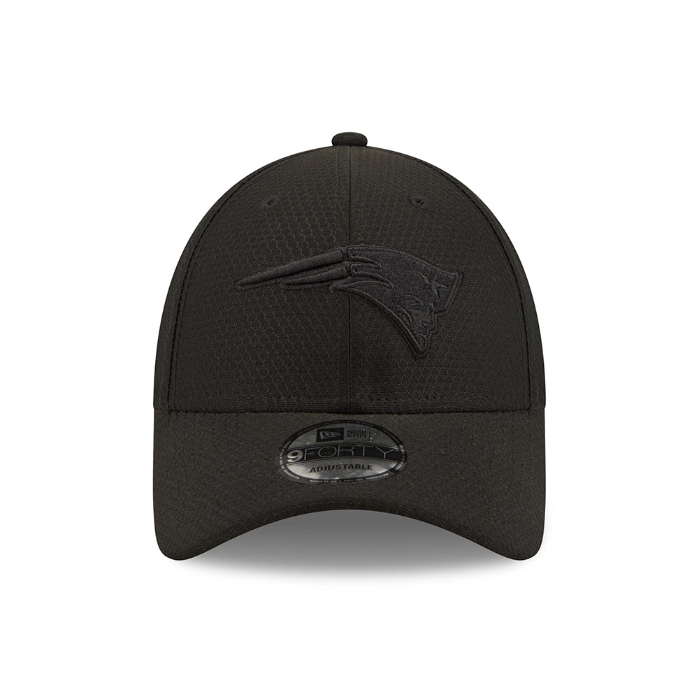 Casquette 9FORTY NFL Mono Team Colour New England Patriots noir NEW ERA