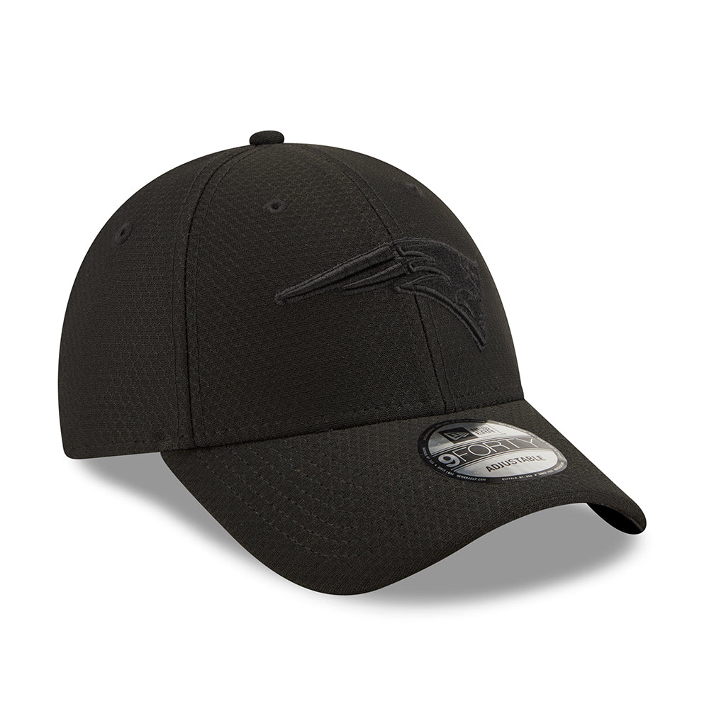 Casquette 9FORTY NFL Mono Team Colour New England Patriots noir NEW ERA