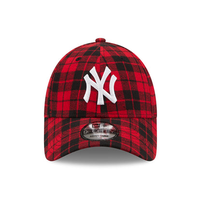 Casquette 9FORTY MLB Check New York Yankees noir-rouge NEW ERA