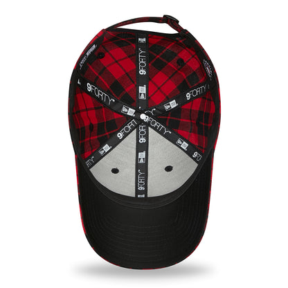 Casquette 9FORTY MLB Check New York Yankees noir-rouge NEW ERA