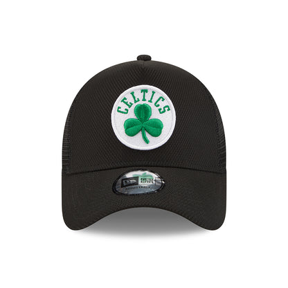 Casquette Trucker A-Frame NBA Black Base Boston Celtics noir NEW ERA